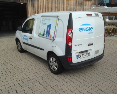 Flocage adhésif 900 véhicules Engie